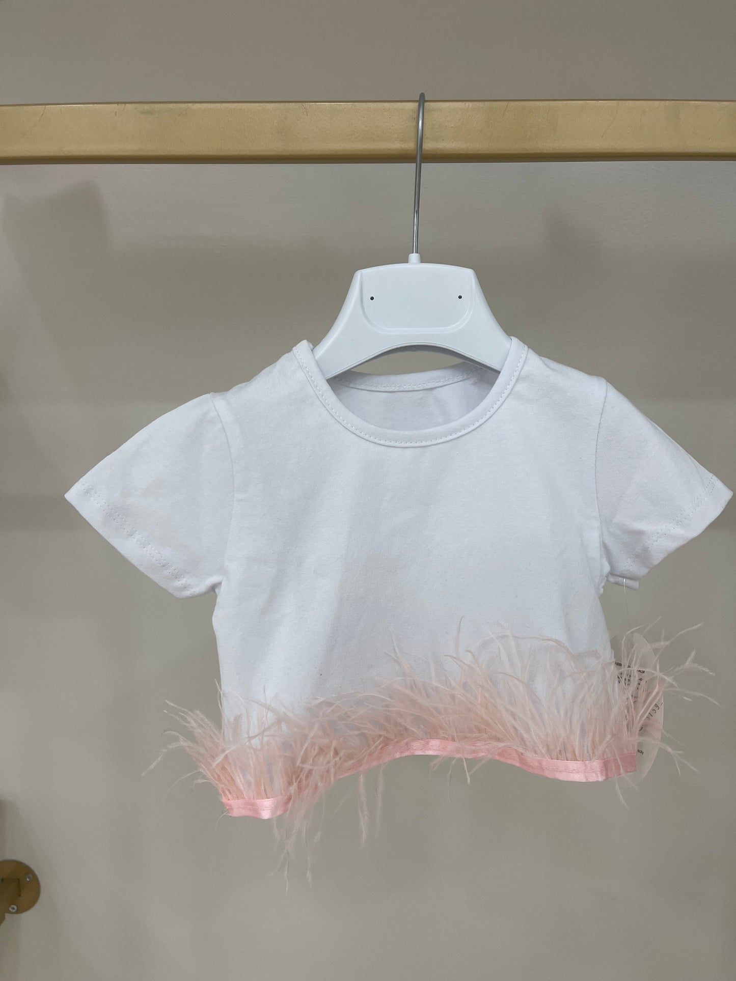 T-shirt piume