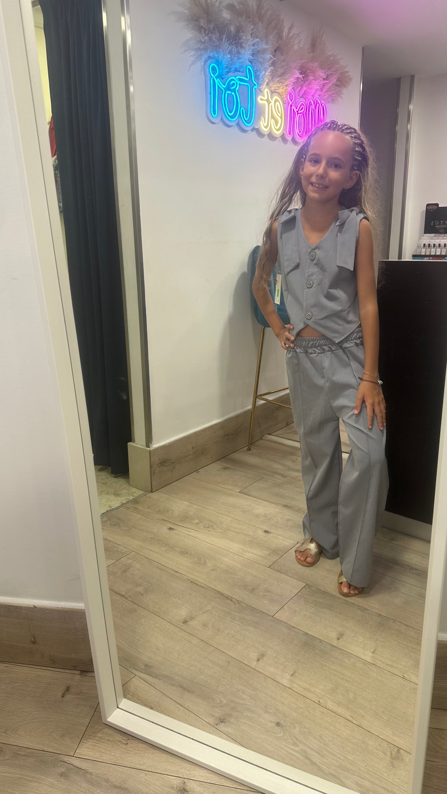 Coordinato fiocco