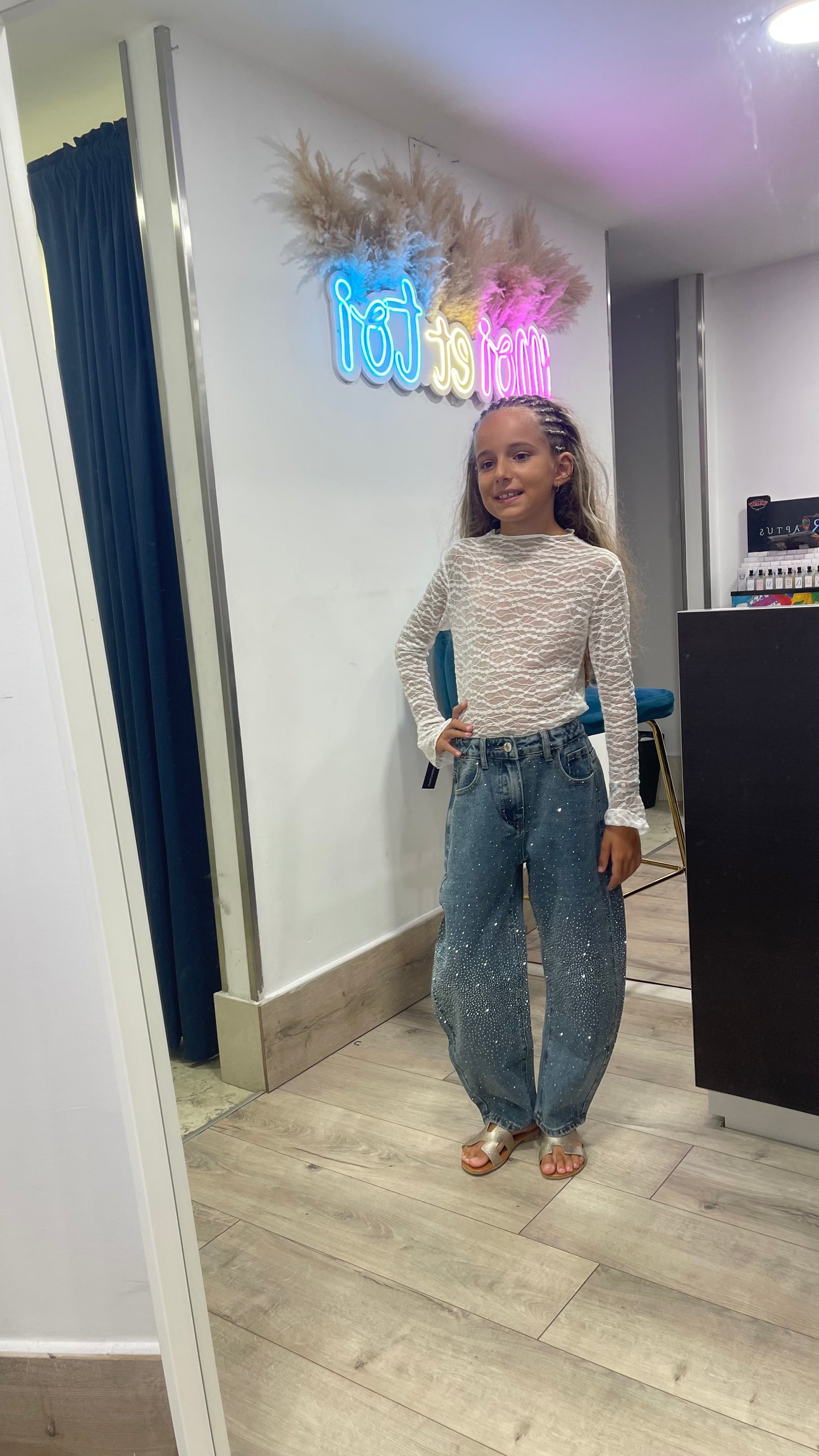 Jeans buggy Swarovsk