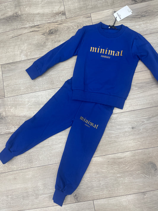 Coordinato Minimal Blu