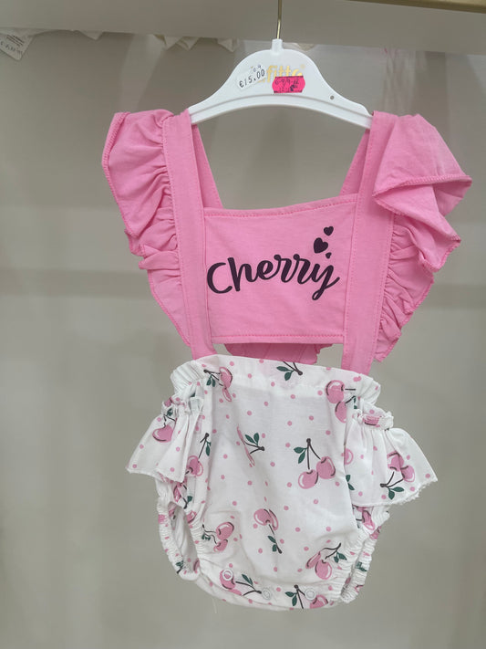 Salopette Cherry