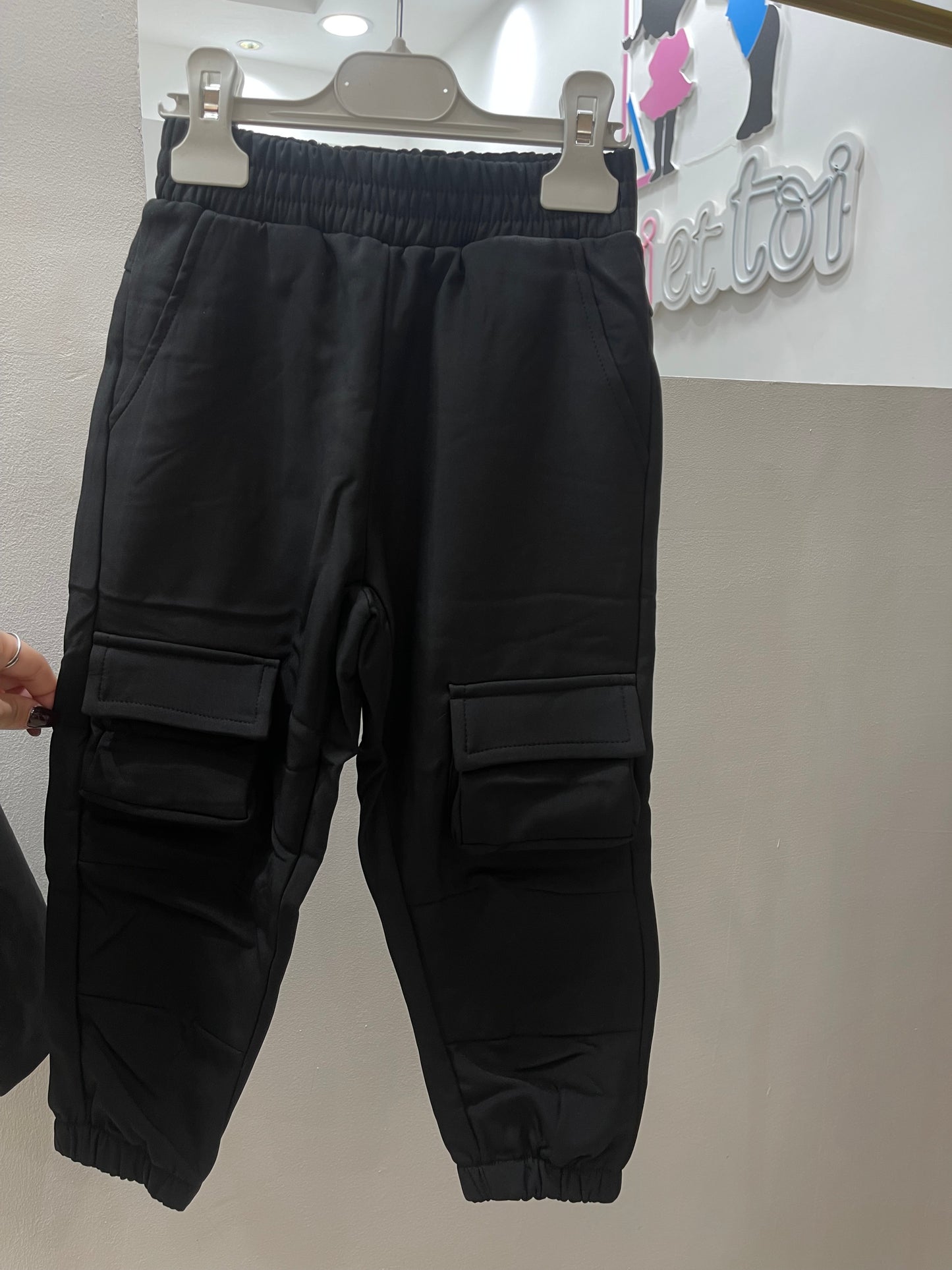 Pantalone tuta cargo