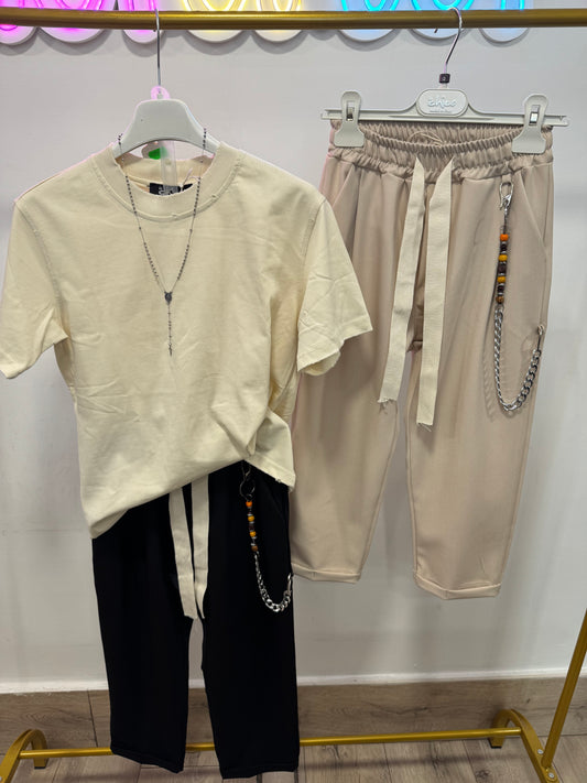 Pantalone laccio
