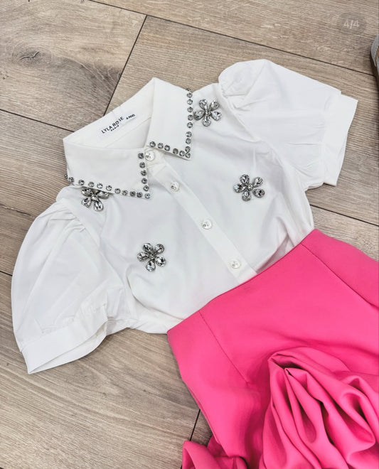 Camicia strass