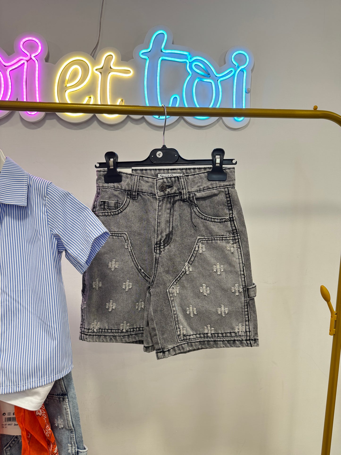 Bermuda jeans buggy