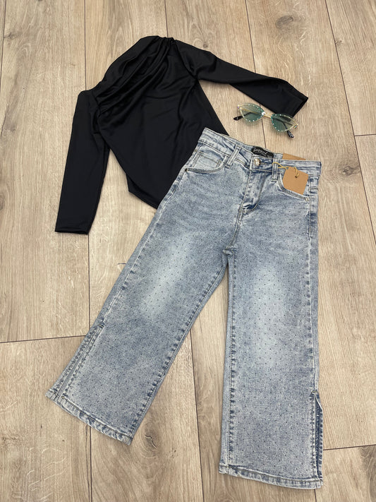 Jeans trombetta shine