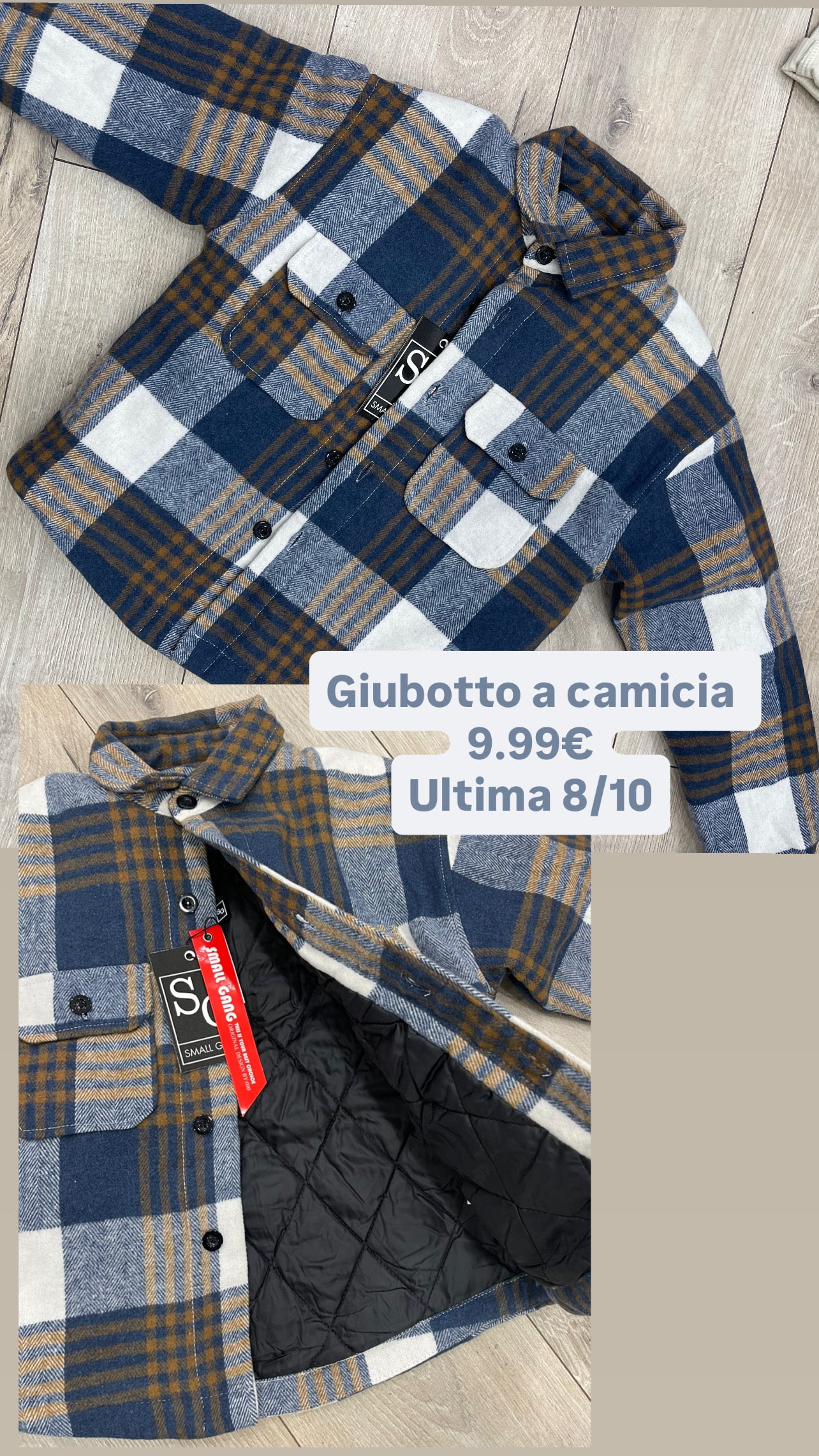 Giubbino camicia